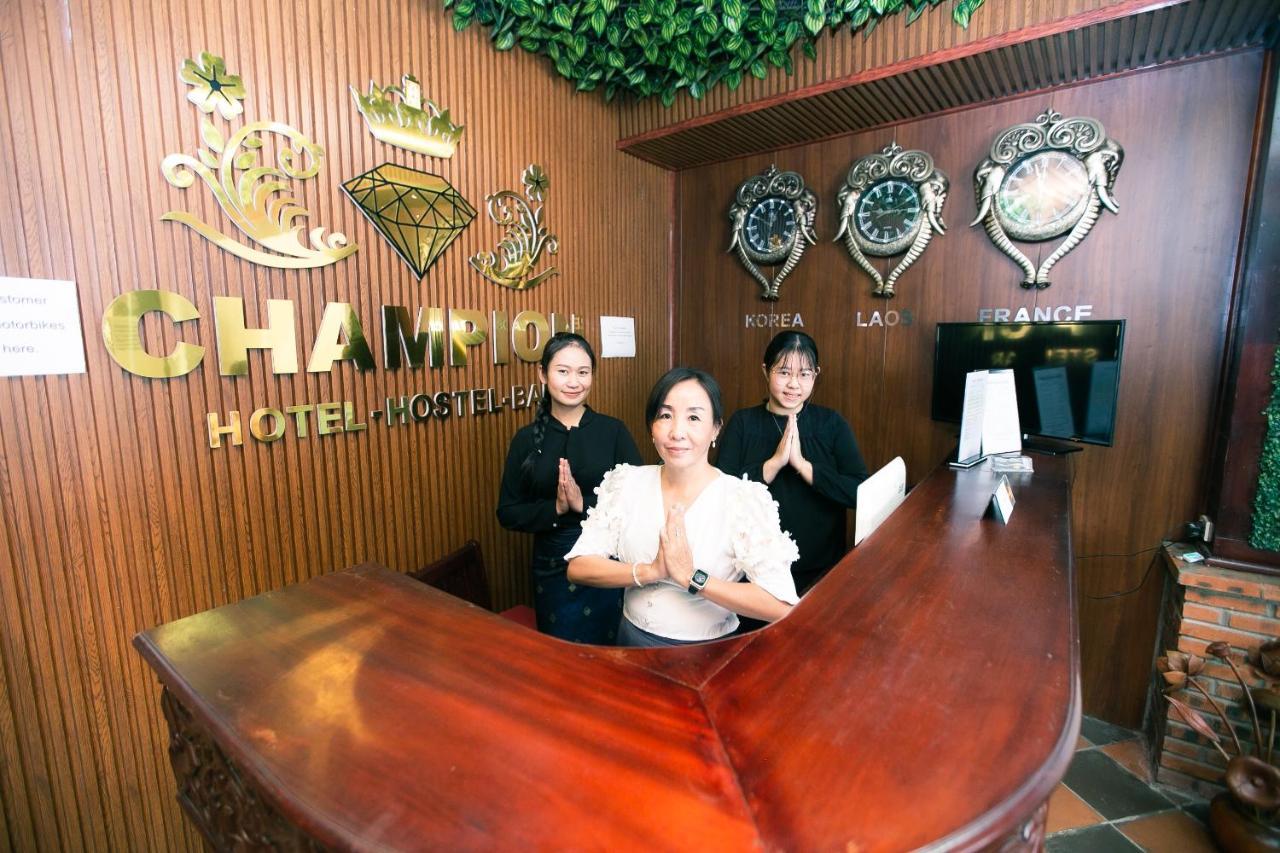 Champion Boutique Hotel Vientiane Exterior foto